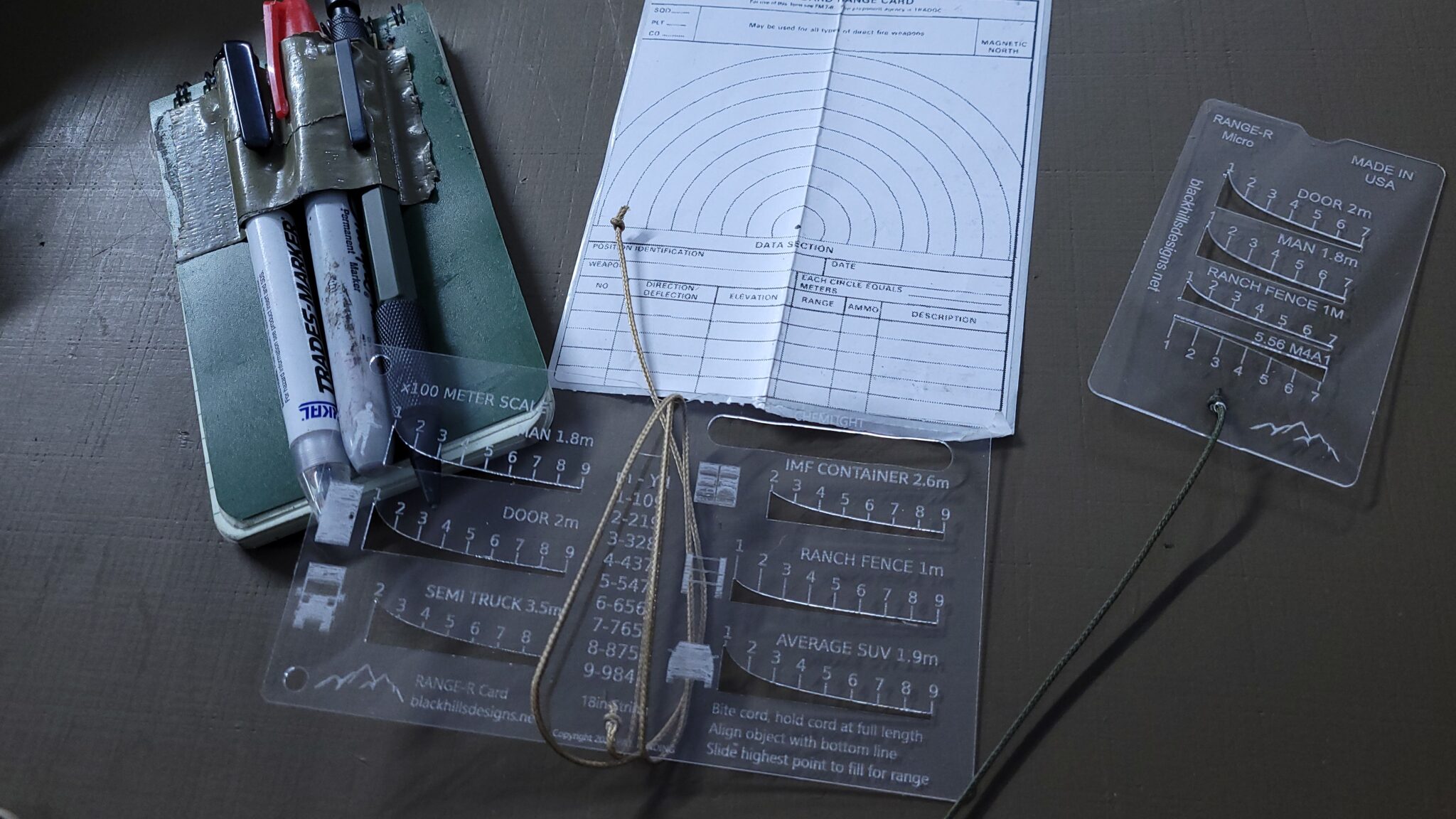 RANGE-R Card - Black Hills Designs