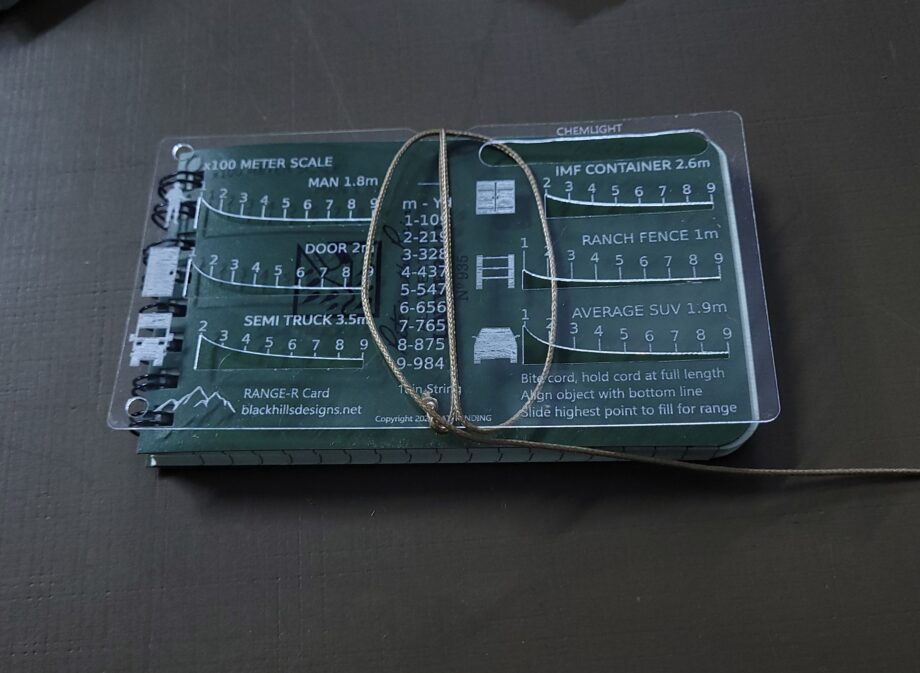 RANGE-R Card - Black Hills Designs